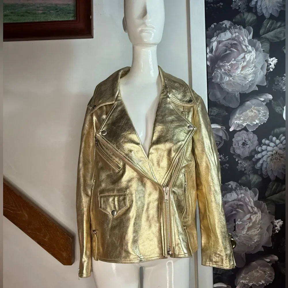 We The Free Jealousy Leather Moto Jacket/ size XS